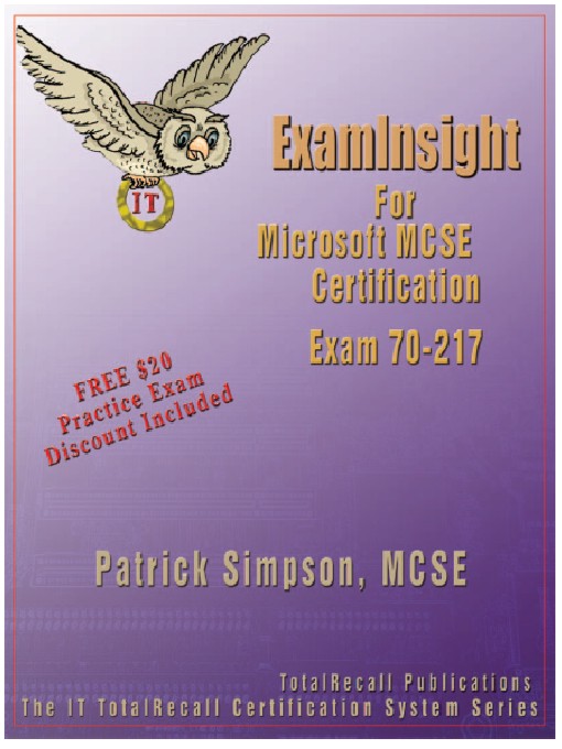 Title details for ExamInsight for Microsoft MCSE Certification Exam 70-217 by Synoia Digital Press - Available